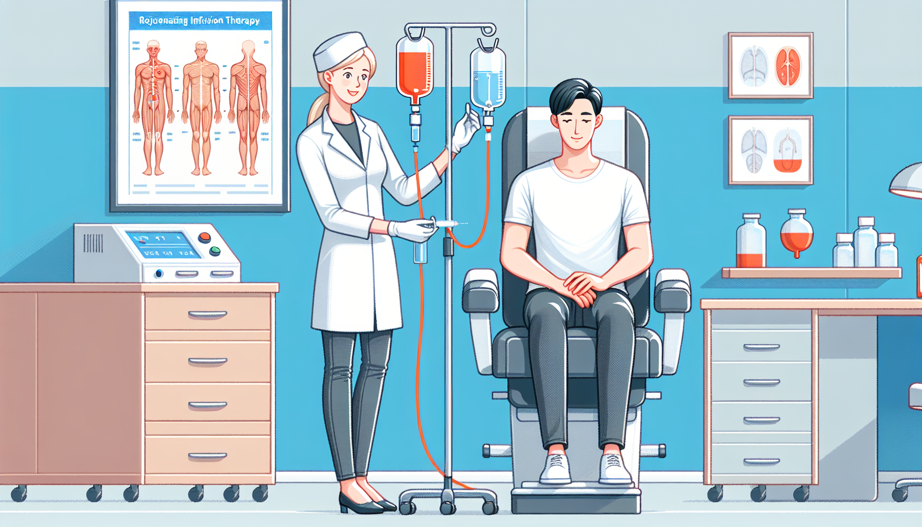Омолаживающая инфузионная терапия: медицинский метод против старения